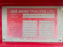 KELBERG TRI-AXLE TIPPING TRAILER  - 1254 - 12